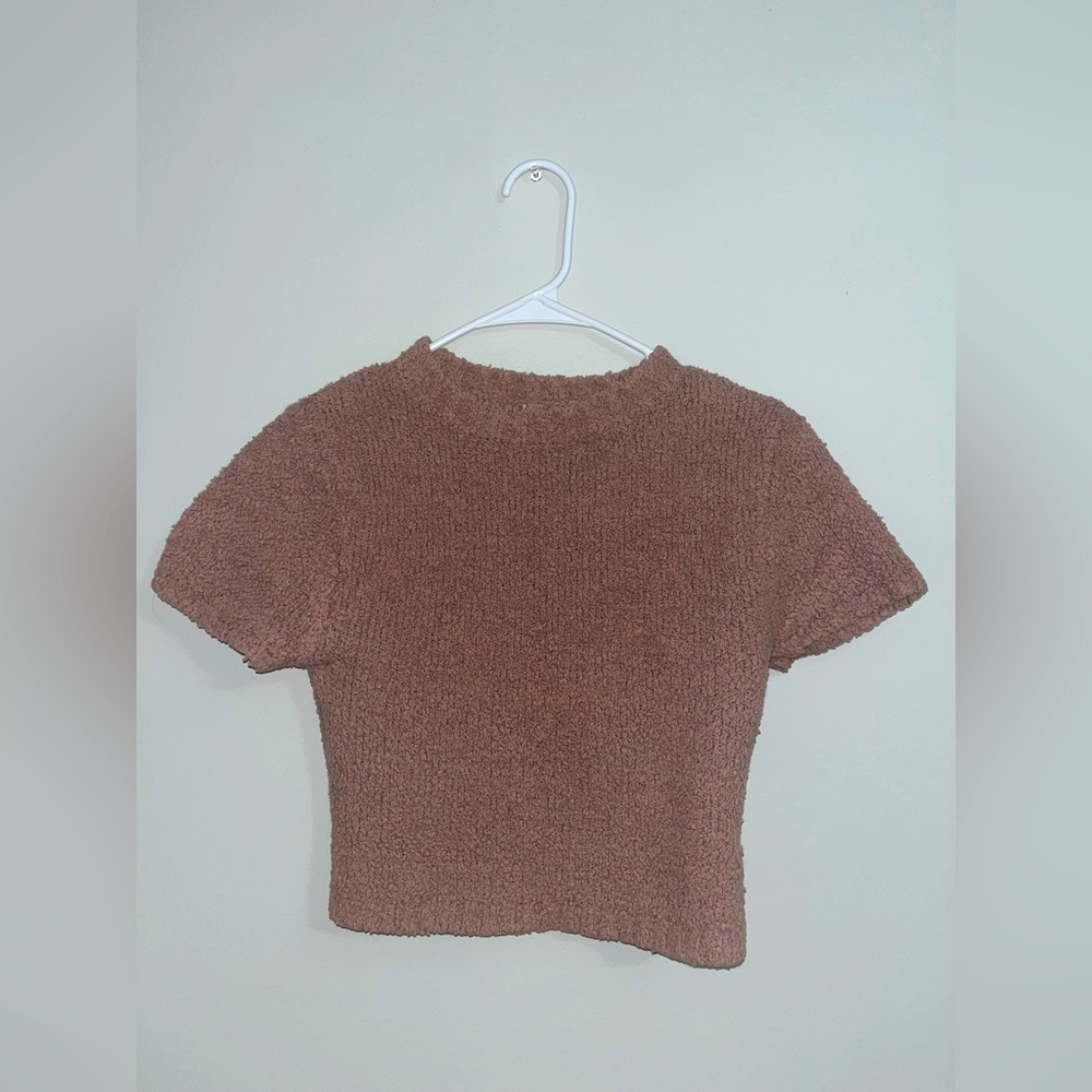 Skims brown cozy set size XS pants and S shirt